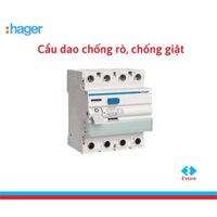 Cầu dao chống rò, chống giật Hager