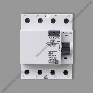 Cầu dao chống rò RCCB 4P 32A 30mA Panasonic BBDR43230HV