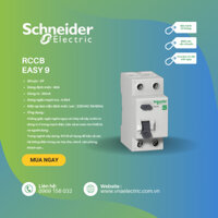 Cầu dao chống rò Schneider Easy 9 RCCB 2P, 40A, 30mA - EZ9R36240