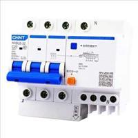 Cầu dao chồng rò/quá tải Chint NXBLE-32 3P+N C25 30mA
