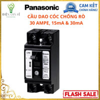 Cầu Dao Cóc Chống Giật 30A(BJS3030NA2) Chính Hãng Panasonic(Chống Rò, Bảo Vệ Quá Tải)