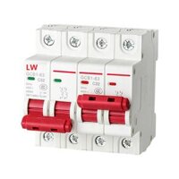 Cầu dao đảo chiều 1 pha – Aptomat đảo chiều 2P 32A