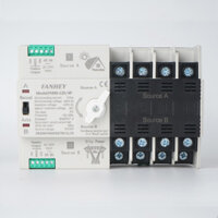 Cầu dao đảo chiều tự động ATS, Bộ đổi nguồn điện tự động ATS 3 pha 4 dây 100A - FHM3-100/4P