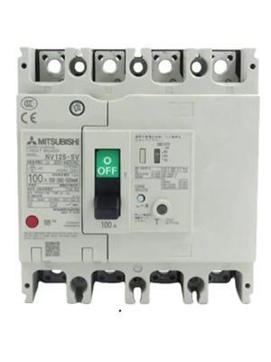 Cầu dao ELCB Mitsubishi NV125-HV - 60A 1.2.500mA 50kA 4P