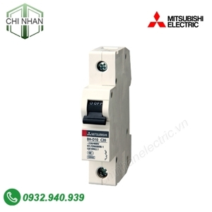 Cầu dao MCB Mitsubishi BH-D10 C N - 50A 10kA 1P