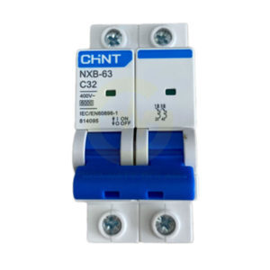 Cầu dao MCB Chint NXB-63 - 32A 6KA 2P