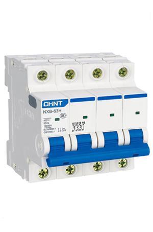 Cầu dao MCB Chint NXB-63H 4P 6A