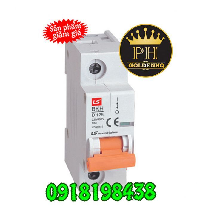 Cầu dao MCB LS BKH - 100A 10kA 1P