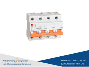 Cầu dao MCB LS BKH - 80A 10kA 4P