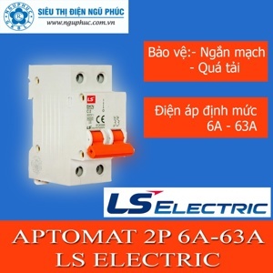 Cầu dao MCB LS BKN - 6A 6kA 2P