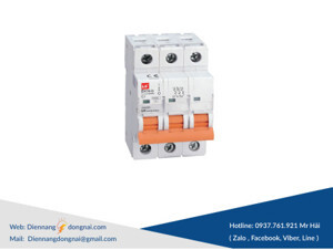 Cầu dao MCB LS BKN-b - 63A 10kA 3P