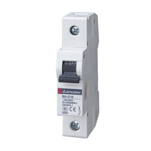 Cầu dao MCB Mitsubishi BH-D10 1P 0.5A TYPE C DC N