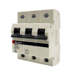 Cầu dao MCB Mitsubishi BH-D6 3P 1.6A TYPE C N