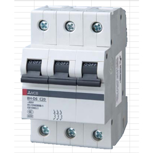 Cầu dao MCB Mitsubishi BH-D6 C N - 50A 6kA 3P