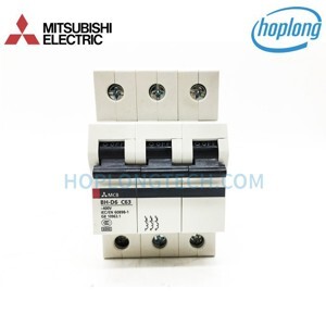 Cầu dao MCB Mitsubishi BH-D6 C N - 63A 6kA 3P