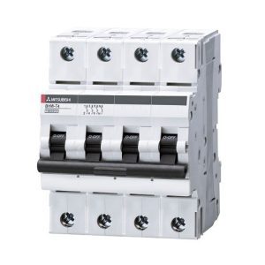 Cầu dao MCB Mitsubishi BHW-T4 - C10 4.5kA 4P