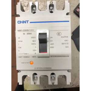 Cầu dao MCCB Chint NM1-250S - 160A 25kA 3P