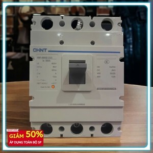 Cầu dao MCCB Chint NXM-800S/3300-800, 50KA, 3P