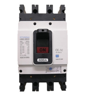 Cầu dao MCCB Huyndai HGM400E-F - 400A 45kA 3P