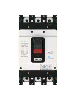 Cầu dao MCCB Huyndai HGM400H-F - 3P 350A 85kA