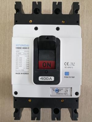 Cầu dao MCCB Huyndai HGM400S-F - 3P 400A 65kA