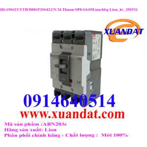 Cầu dao MCCB LS ABN203c - 125A 30kA 3P