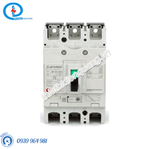 Cầu dao MCCB Mitsubishi NF125-HEV - 16-32A 75kA 3P