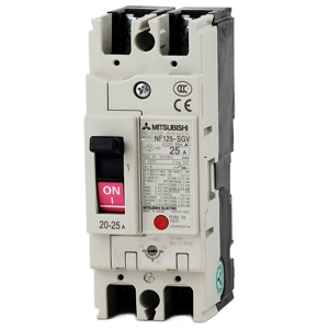 Cầu dao MCCB Mitsubishi NF125-SGV - 25A 85kA 2P