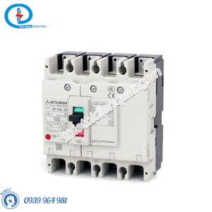 Cầu dao MCCB Mitsubishi NF125-HEV - 16-32A 75kA 4P