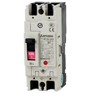 Cầu dao MCCB Mitsubishi NF125-HGV - 80A 100kA 2P
