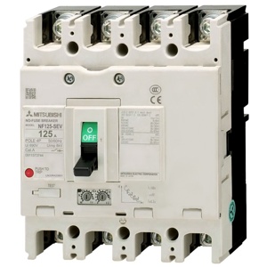 Cầu dao MCCB Mitsubishi NF125-SEV - 63-125A 36kA 4P
