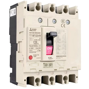 Cầu dao MCCB Mitsubishi NF125-HEV - 63-125A 75kA 4P