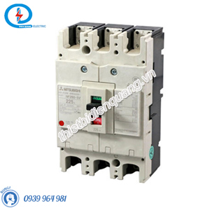 Cầu dao MCCB Mitsubishi NF250-HV - 225A 75kA 3P