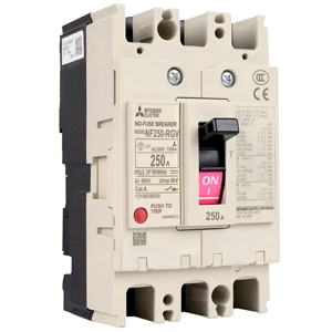 Cầu dao MCCB Mitsubishi NF250-RGV 3P 200-250A 150kA