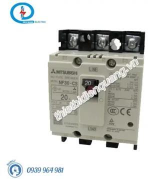 Cầu dao MCCB Mitsubishi NF250-CV - 150A 36kA 2P