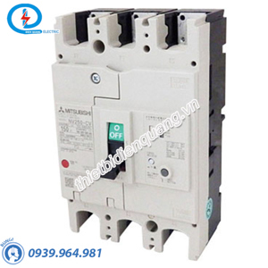 Cầu dao MCCB Mitsubishi NF250-CV - 150A 25kA 3P