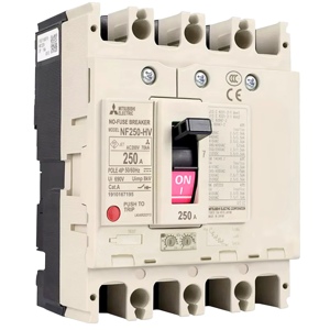 Cầu dao MCCB Mitsubishi NF250-HEV - 125-250A 75kA 4P