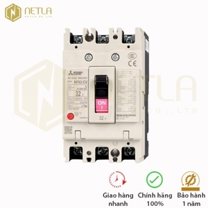 Cầu dao MCCB Mitsubishi NF63-CV - 25A 5kA 3P
