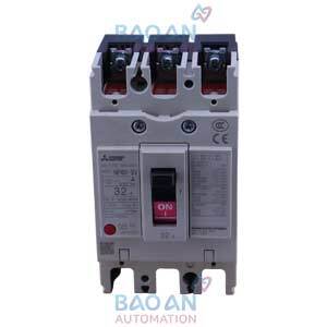 Cầu dao MCCB Mitsubishi NF63-CV - 63A 5kA 3P