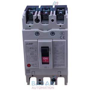 Cầu dao MCCB Mitsubishi NF63-CV - 40A 5kA 3P