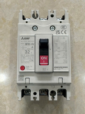 Cầu dao MCCB Mitsubishi NF63-HV - 32A 10kA 3P