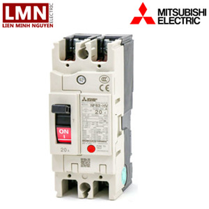Cầu dao MCCB Mitsubishi NF63-HV 2P 25A 25kA