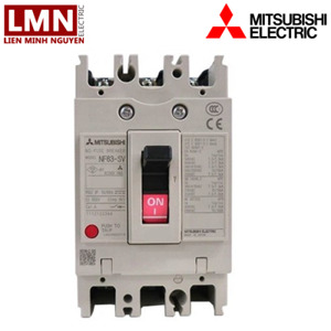 Cầu dao MCCB Mitsubishi NF63-SV - 3P 5A 7.5kA