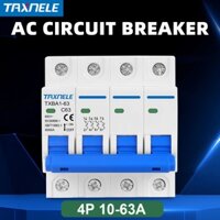 Cầu Dao mini dz47 400v 4p 6-63a mcb 35mm 6ka