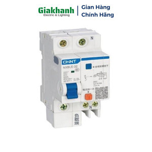 Cầu dao RCBO Chint NXBLE-32 1P+N 25A