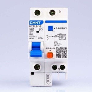 Cầu dao RCBO Chint NXBLE-32 1P+N 6A