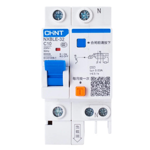 Cầu dao RCBO Chint NXBLE-32 1P+N 10A