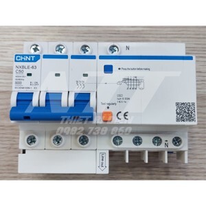 Cầu dao RCBO Chint NXBLE-32 3P+N 6A