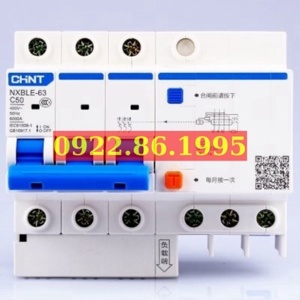 Cầu dao RCBO Chint NXBLE - 3P 32A 30mA