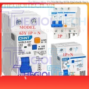 Cầu dao RCBO Chint NXBLE-63 1P+N 50A
